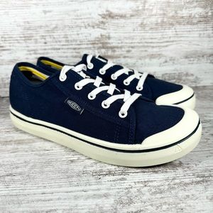 Keen Women's Navy and White Sneakers